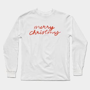 Merry Christmas Long Sleeve T-Shirt